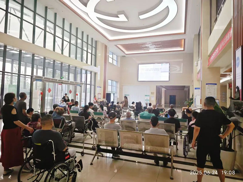 武汉顾连康复医院吴琼主任参与党建科普夜讲堂活动