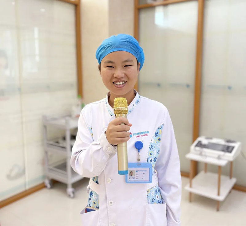 武汉顾连康复医院门诊护士厉擎柱讲解减重心得